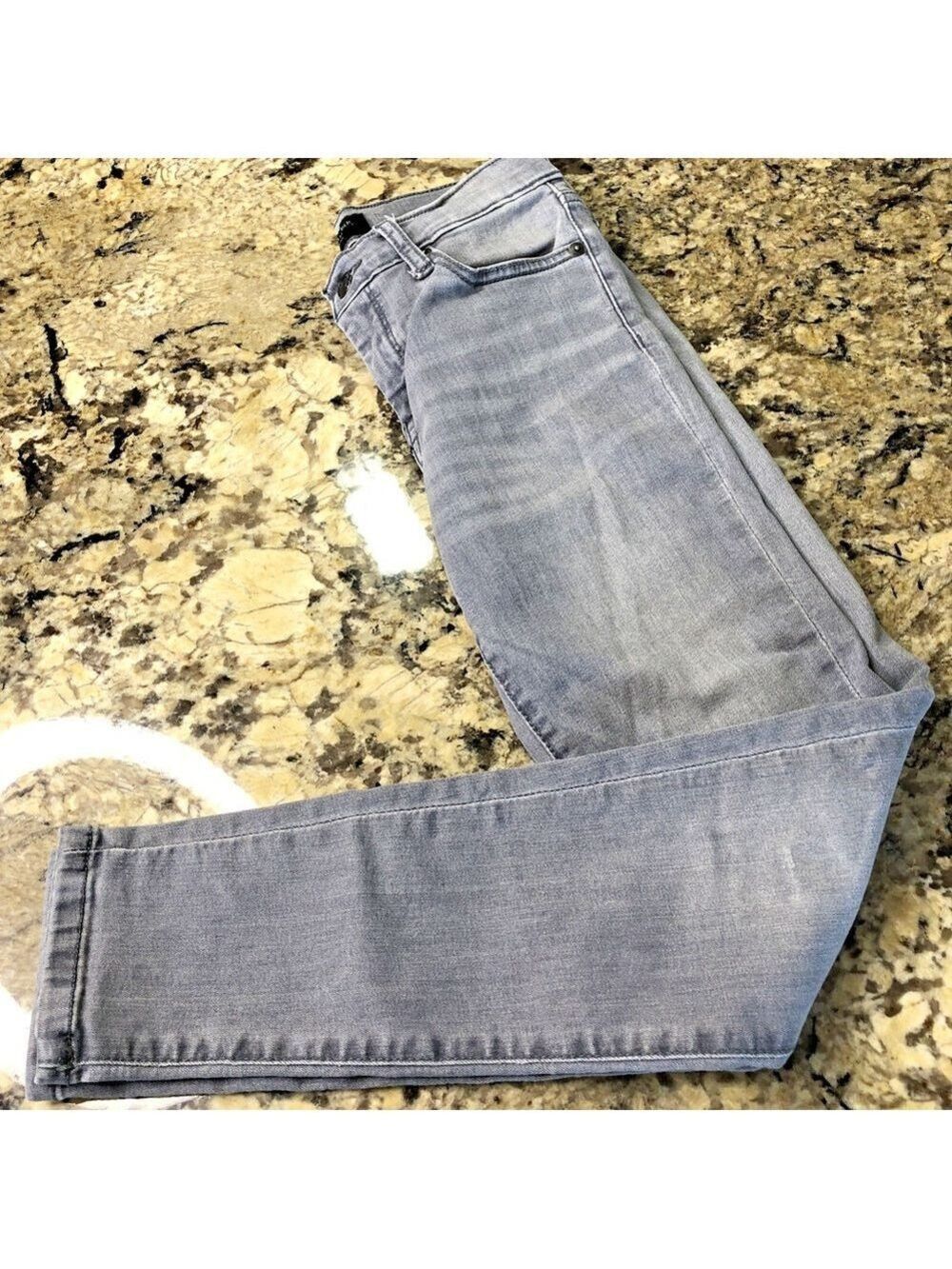 Size 25/0 Banana Republic High Rise Skinny Women Stretchy Jeans Distressed PK - Picture 16 of 16